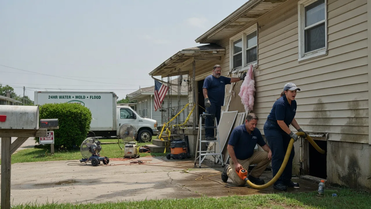 Water Damage Repair in Hartsville, IN near me